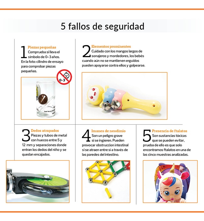 fallos juguetes